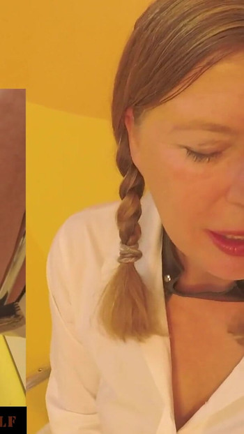 Must-see moment from "Huge load of cum in mouth and face of the Little Sunshine MILF"