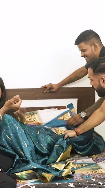 Captivating moment from "THREE BEST FREINDS CALL A HOT SEXY AND BEAUTIFUL GIRL FOR ENJOY WITH HER AND MAKES SPECIAL  OF"