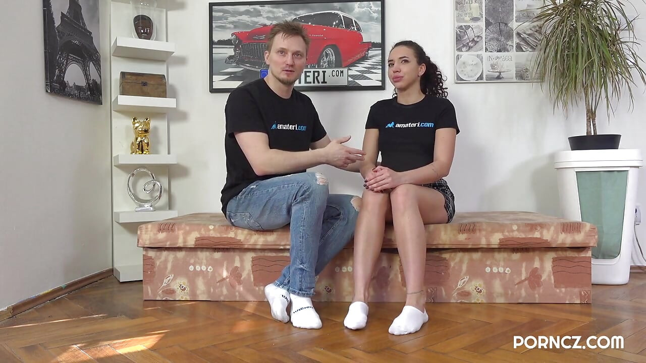 Ukrainian brunette has a wet pussy