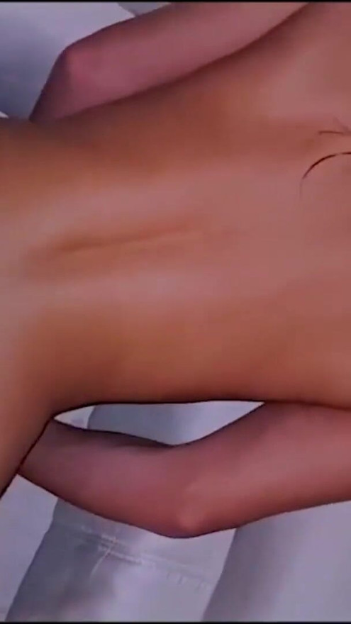 A huge cock pulsates in her ass, filling it with sperm | Clip 1