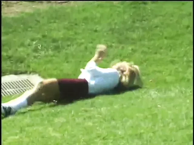 Adventurous whore fucked and jizzed on