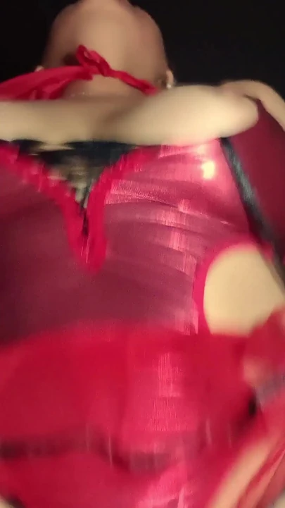 Sexy Latina MILF Devil Costume, Surprise Intimate Ride and Cum Reveal, POV Real Homemade