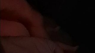 Slut takes cock from behing and moaning