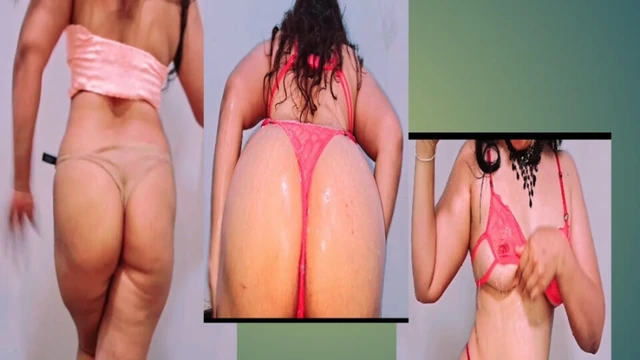 Asian sexy dance and pissing