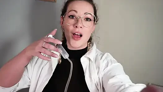 Giantess: Scientist Shrinks Her Professor