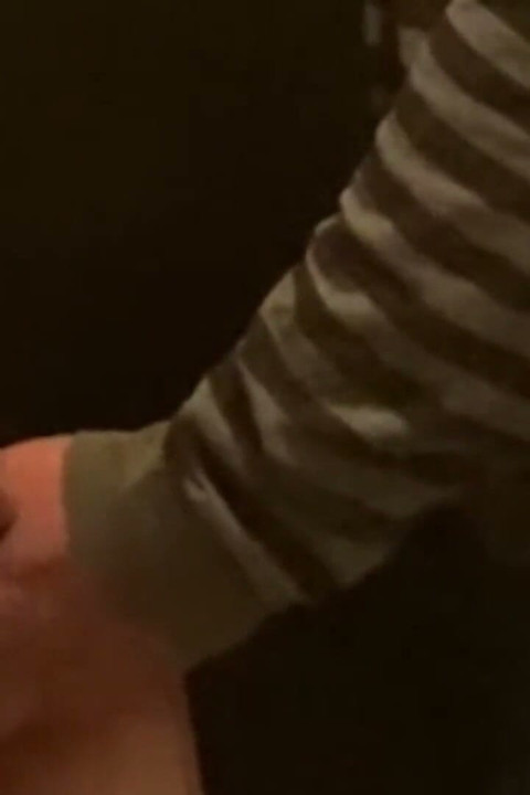 Stranger Old Man Stick His Finger in Her Pussy