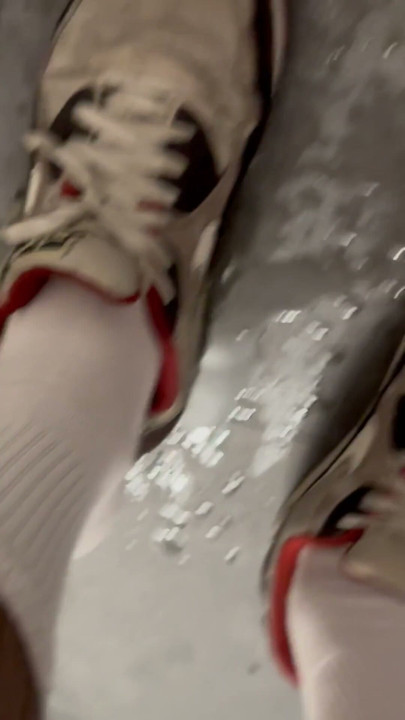 Horny full of pissed sneakers!! | Clip 1