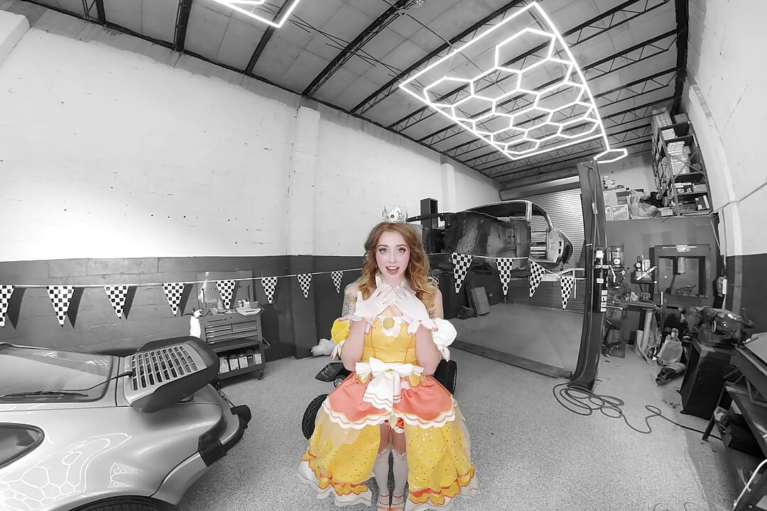 PassthroughVR Lucy Foxx As Daisy Of MARIO KART WORLD Is Set To Deliver An Unforgettable Moments For You