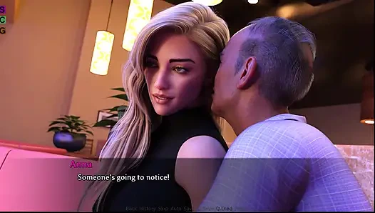 Pernikahan yang sempurna: waktu tidur sama pria lain: istri yang lagi marah berubah: pria tua fingering memek anna atas ijin suami, lalu modus ngentot sama pria lain di luar ruangan - p2