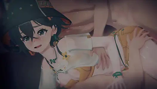 =zenless zone zero= "rekaman banned" belle: bondage &pov sandwich dp (langit musim panas)