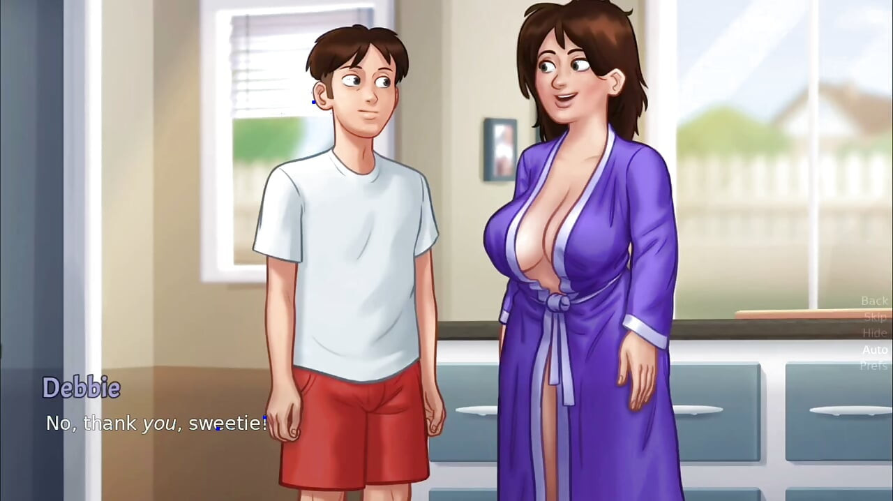 Pagi-pagi: ibu kos semok ini dientot dari belakang di dapur - cerita musim panas - gameplay bagian 3