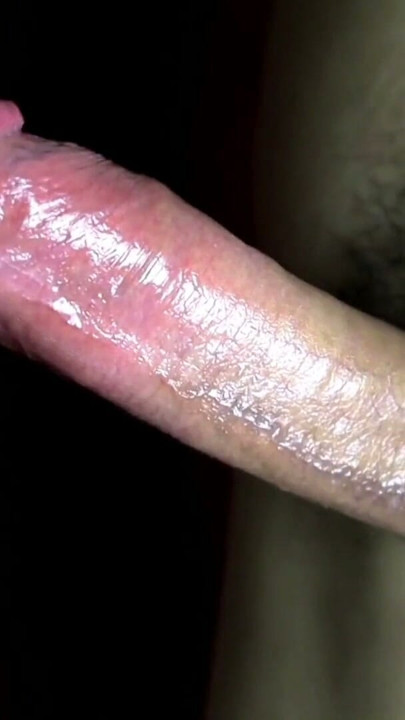 very sexy gentle massage of the penis and streams of lubrication close-up | Clip 1