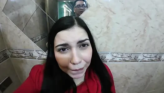 FREE USE OF MY STEPSISTER. FUCKING IN THE BATHROOM.