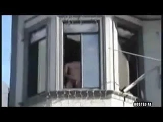 Jerking at the window & the whole neighbourhood loves it!