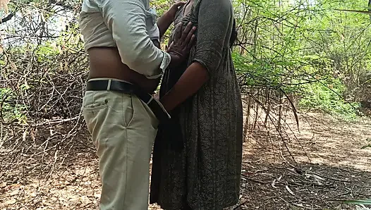 Doggy style fucking in outdoor