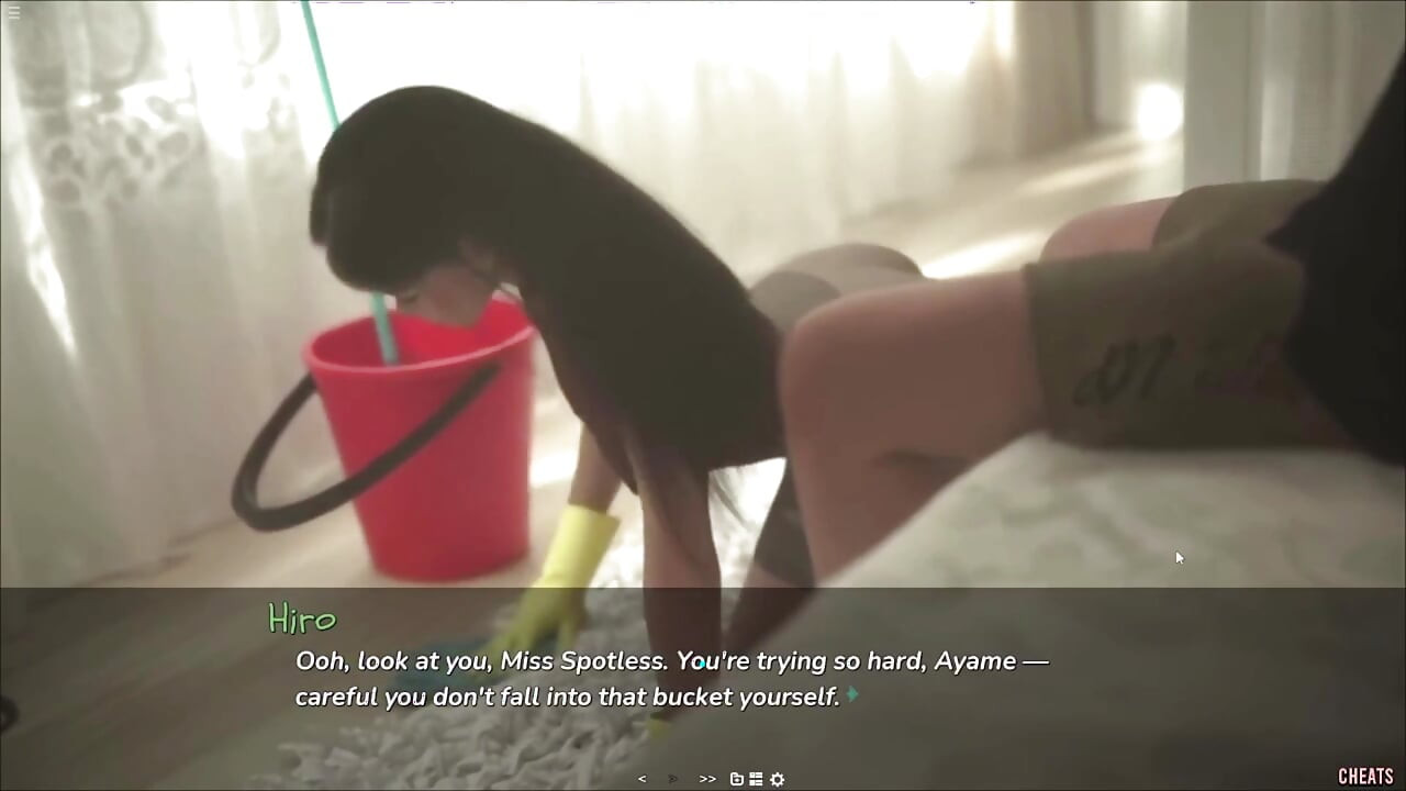 Japanese Stepsister House Cleaning Turns In To Feet Fetish
