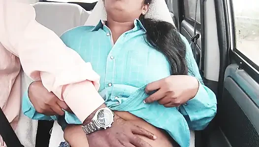 Секс с отчимом в машине, грязные разговоры Telugu