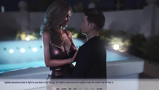 Yükseltilmiş animasyonlarla Awam 2 spicy up edition - gecenin sıcaklığında bölüm 1