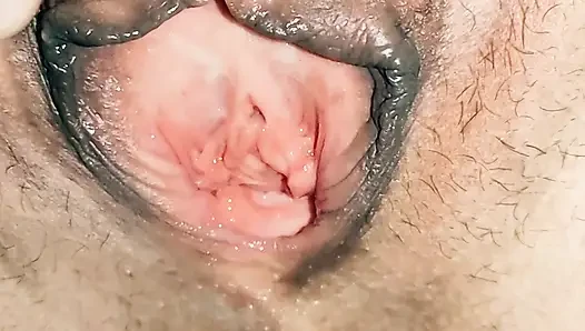 Wet pov sex with skinny wife in stockings
