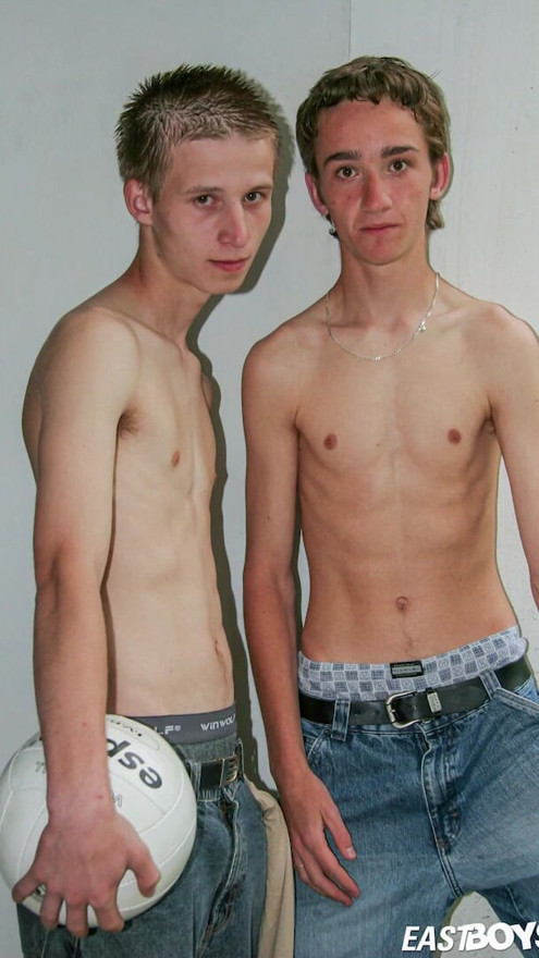 Two cute skinny boys doing striptease pic compilation | Clip 1