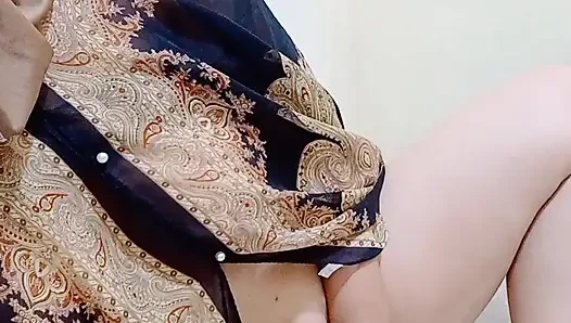 Hijab With Pussy Blowjob Playing With Her Pussy