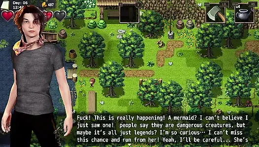 Siren beni göğüsleriyle baştan çıkarıyor ve onu sikmeme izin veriyor