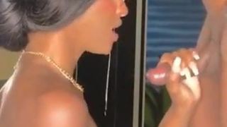 Latina babe fucked and pissed on