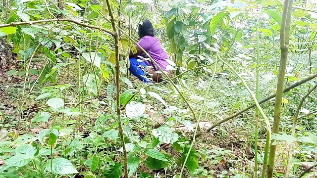 My Girl Friend Pissing In Jungle I See Her Big Pussy And Big Boobs & My Bed Room  Fucking