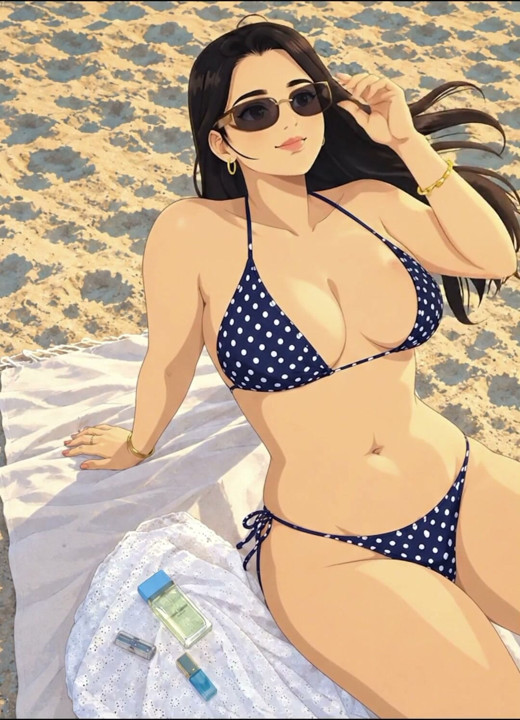 這女孩真是又美又騷！！