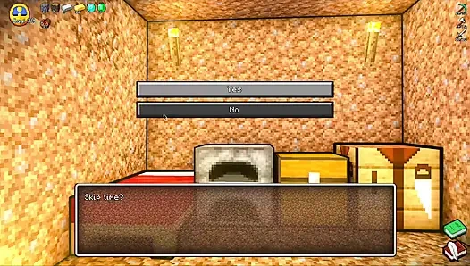 HornyCraft Minecraft Parody - Steve Gets Sloppy Deepthroat Blowjob from Jenny for a Diamond