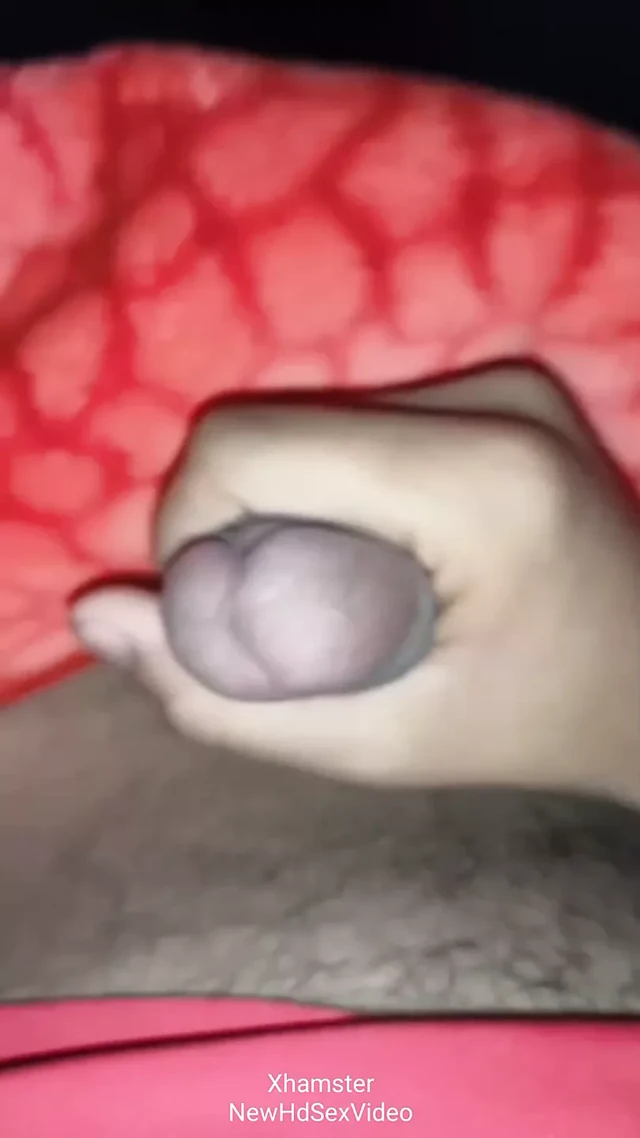 Desi Men Handjob On The Bed And Cumshot