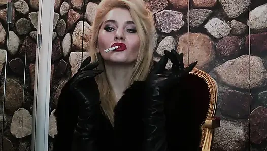 Fur and Nylon Stockings