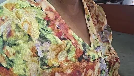 Hot stepmom shy Infront  of camara do you like her