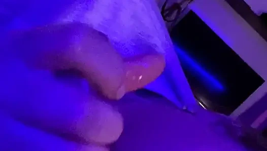 Cozy home blow job on a cold autumn evening