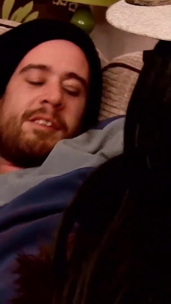Thrilling moment from "Black Teen Ghetto Bitch Lola Marie Fucks Big Dick White Boy"