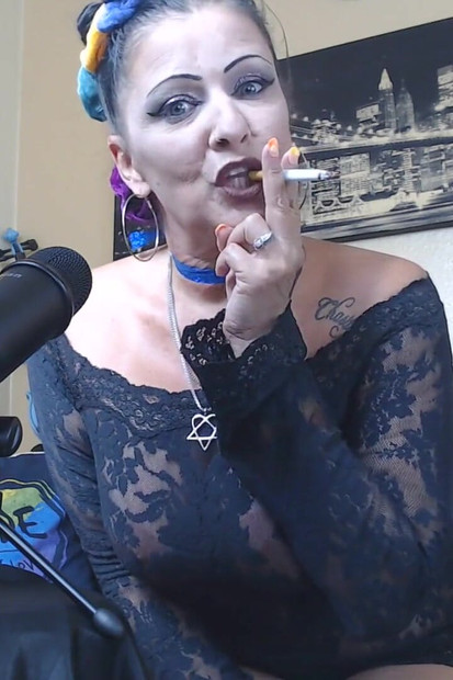 ASMR POV Dominated by smoking goddess