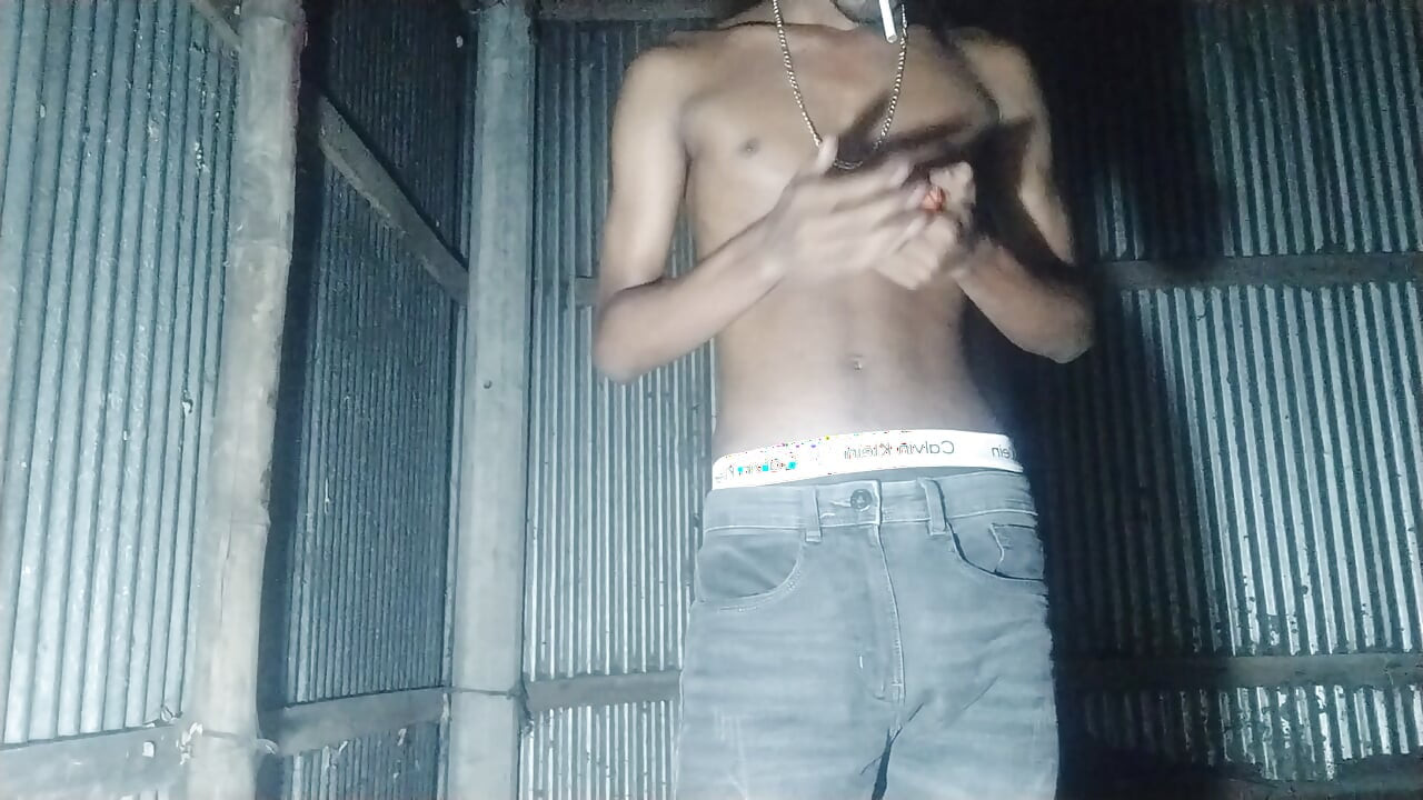 boy smoking cigarette and jerked big cock part (3)