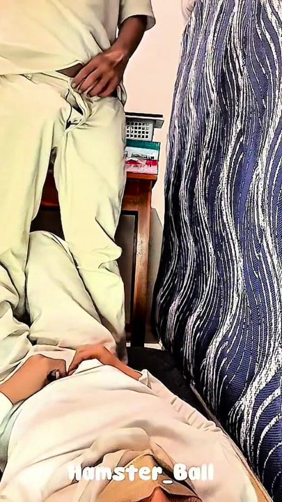 Cheating Desi Bhabhi Hijab Girlfriend 18+, Who I Told to Stay Over Because of the Rain | Clip 1