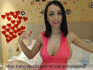Serbian Camgirl Maria Shows Big Tits