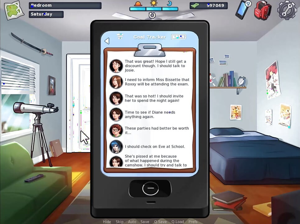 Summertime saga: I fucked old Roz