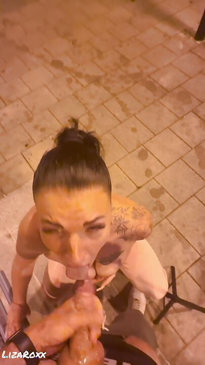 Random Blowjob at Train Station