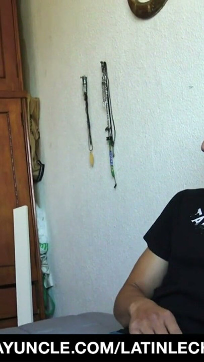 Hung Latino Boy Sucks Big Uncut Dick | Clip 1