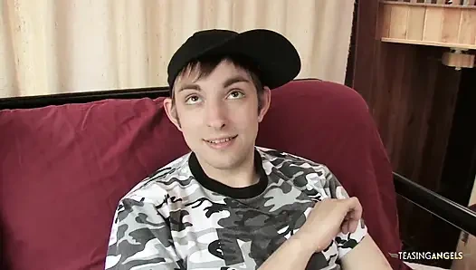 Redhead babe gets picked up and penetrated without mercy