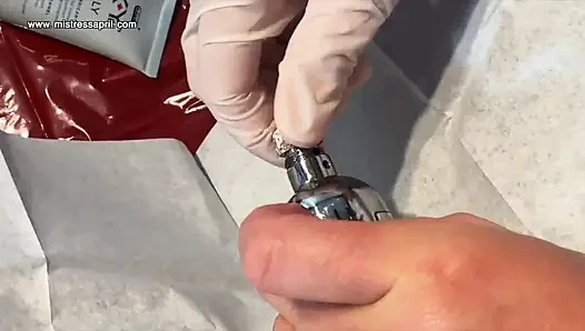 Домина госпожа April - блок уретры