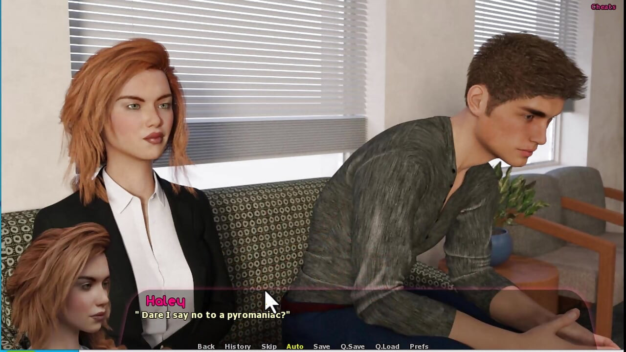 Haley Story #12 - Haley memberikan Johannes blowjob. Hayley, Encik Andrew dan Johannes keluar dan Johannes mengongkek Hayley Hard