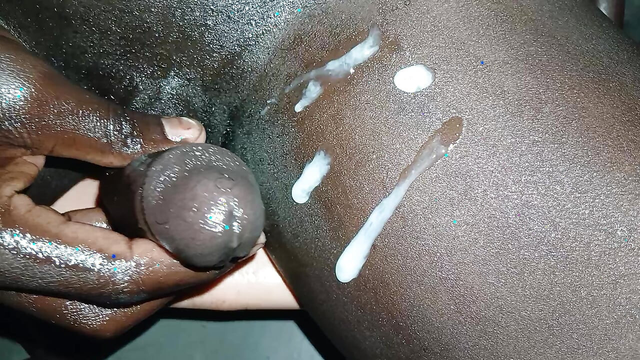 Big black dick massage until cum