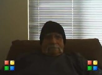 Daddy cums on cam