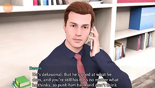 Eine perfekte ehe # 8 Chris und Anne chatten im bett.