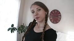 FIRSTANALQUEST - Anal porn is this young girl's ultimate sexual fantasy