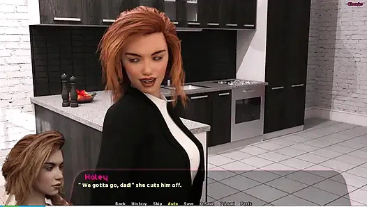 Haley Story # 16 - Haley und Johannes wurden verführerisch beim bowling ... Johannes versohlt Haleys arsch und fickte sie dann